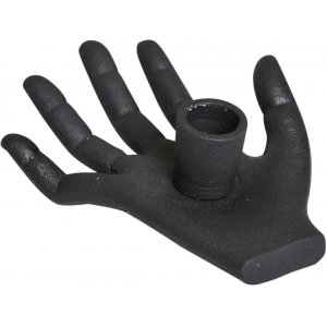 Basilio ljusstake hand - Svart
