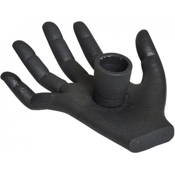 Basilio ljusstake hand - Svart