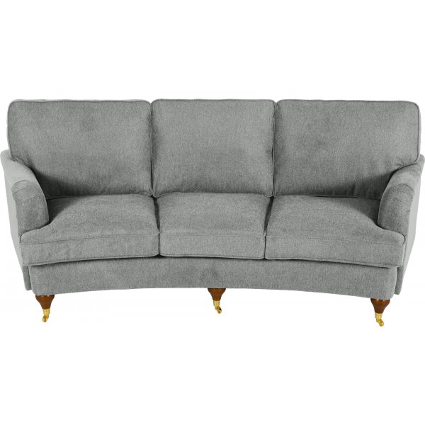 Howard 3-sits soffa 225 cm - grå Howard 3-sits soffa 225 cm - grå