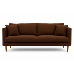 �stermalm 3-sits soffa - M�rkbrun chenille