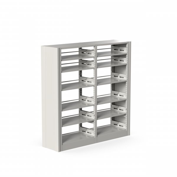 Robust garagehylde | 193 x 50 x 200 cm | Stabil opbevaring til garage