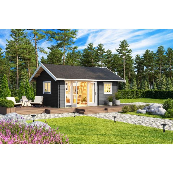 Attefallshus Lina B .V1 - 22,4 m² Attefallshus Lina B .V1 - 22,4 m²