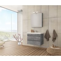 Möbelpaket Luxus 70 granit Möbelpaket Luxus 70 granit