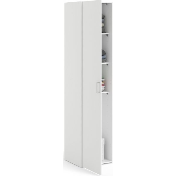 Space garderob vit - 40 cm bred - 175 cm h�g