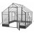 Växthus Toppa 7,4m² - Med sockel + Växthusrengöring