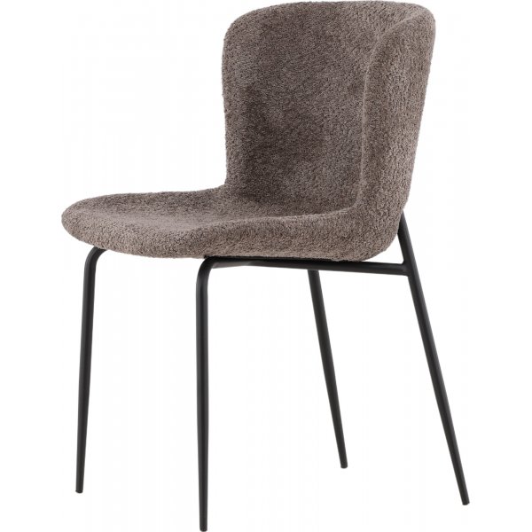 Modesto matstol - Brun boucle