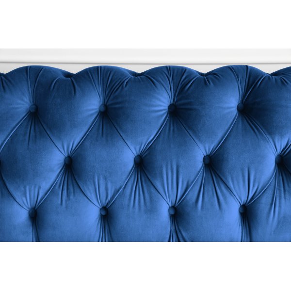 Soffa 2-sits chesterfield bl� - Milton