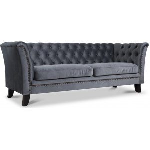 Soffa 3-sits - Milton Chesterfield - 212 cm