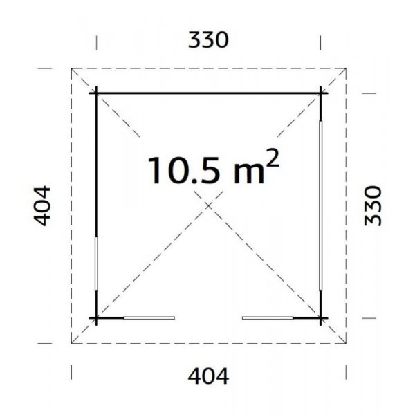 Pavillon Julie 10,5 m² Pavillon Julie 10,5 m²