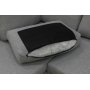 U-soffa b�ddsoffa T�rn� v�ndbar med f�rvaring - 304 cm - ljusgr�