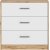 Byr� 80 cm bred - Wotan ek/vit