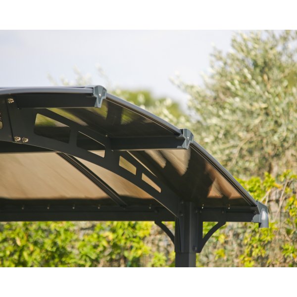 Canopia Alpine Carport i Metall För Husbil 3,6 x 11 - Grå Canopia Alpine Carport i Metall För Husbil 3,6 x 11 - Grå