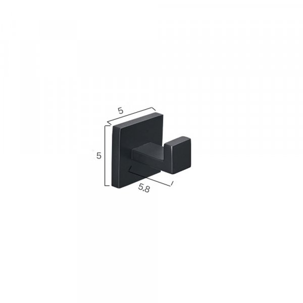 Badezimmerhaken - Chrom Badezimmerhaken - Chrom