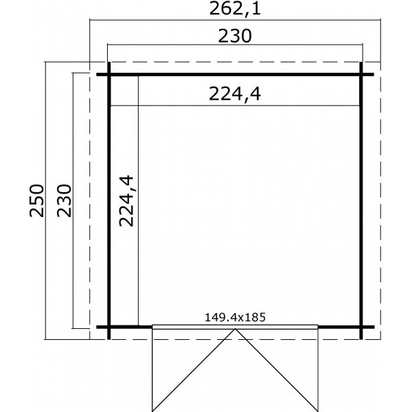Abstellraum Ingrid B - 6,2 m