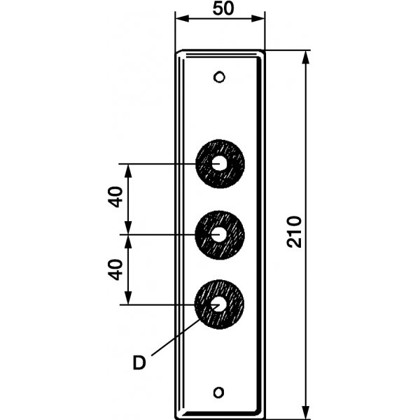 FM Mattsson Tre-rørs dækplade FM Mattsson Tre-rørs dækplade