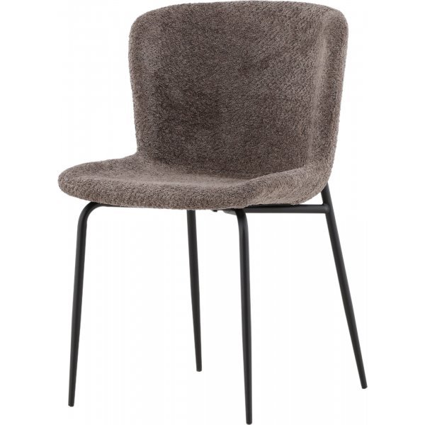 Modesto matstol - Brun boucle