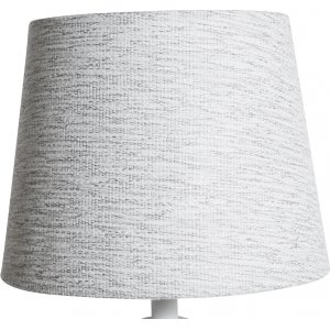 Rund lampsk�rm 22x28x22 cm - Ljust (grovt linne)