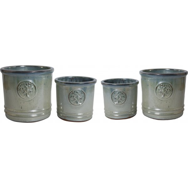 4 st Krukor Mark - Gr�n/Bl�