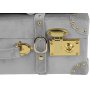 Petit vintage koffert set 2 st - Gr� (Sammet)