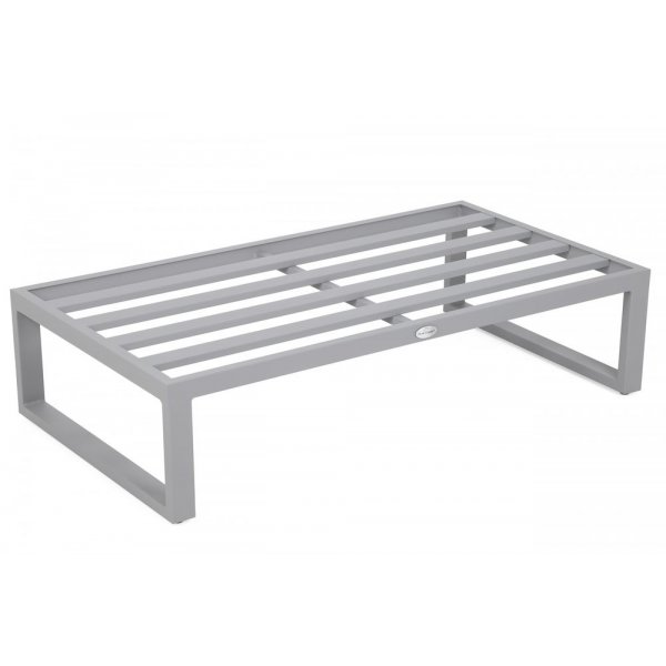 Modulsoffa Mediolan med bord - Silver/taupe