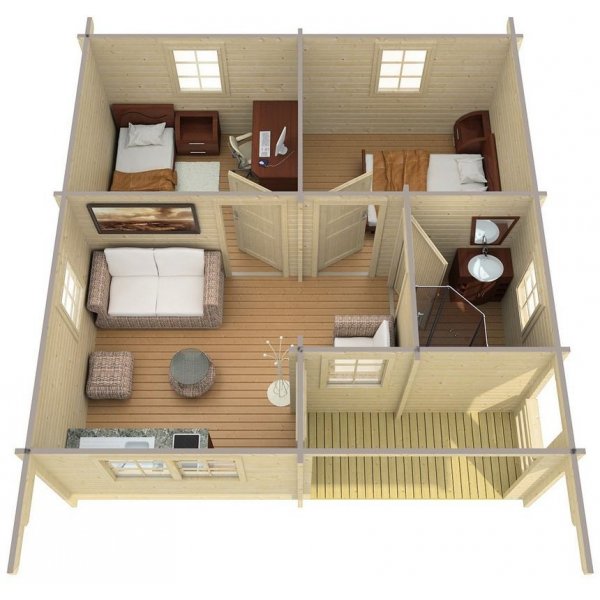 Fritidshus Torne - 35,5 m