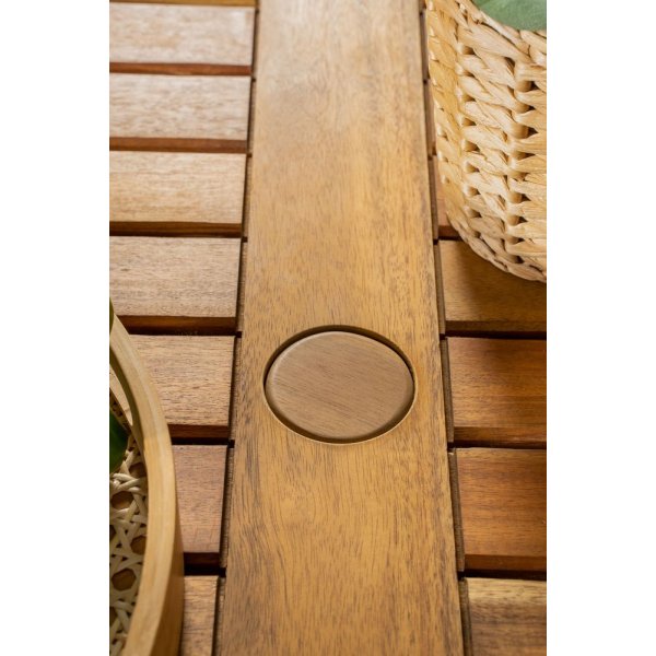 Lekvall Matgrupp (200x90) - Svart/Natur - 6 Stolar Lekvall Matgrupp (200x90) - Svart/Natur - 6 Stolar