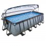 Pool 5,4x2,5 m Premium + Tak & vrmepump