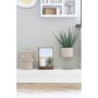 Aloe Vera konstv�xt - H:51 cm - Gr�n