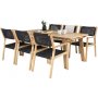 Malmby Spisegruppe (180x90) - Natur - 6 Stole