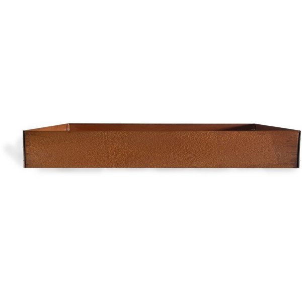Cortenstl kruka rektangulr - 20x60x80 cm