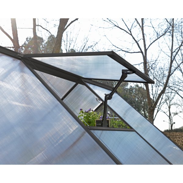 Canopia Balance Polycarbonat Drivhus 14,8 m� - M�rkegr�