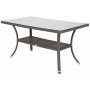 Spisegruppe Sumba bord + 6 stole - Mrkegr