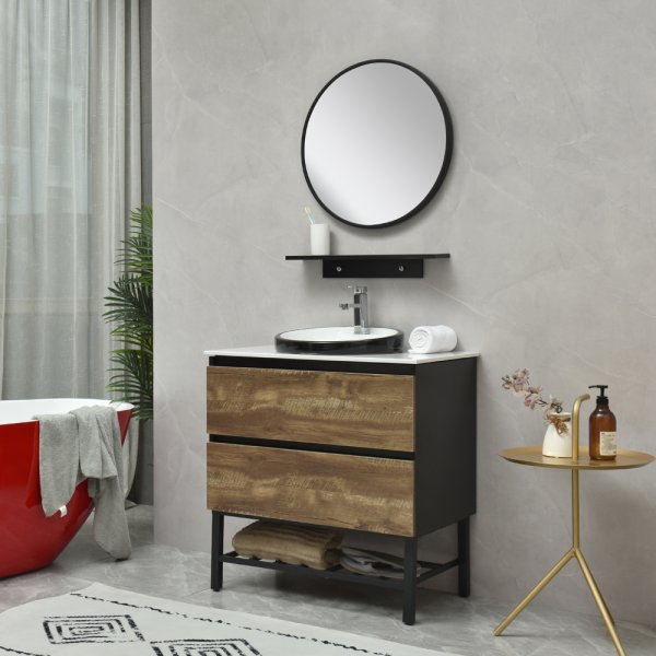 Bukarest badrumsmbler 80 cm - paket