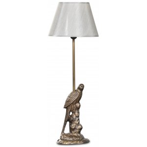 Lampfot h�jd 56 cm antik m�ssing