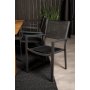 Malmby Spisegruppe (180x90) - Sort/Natur - 6 Stole