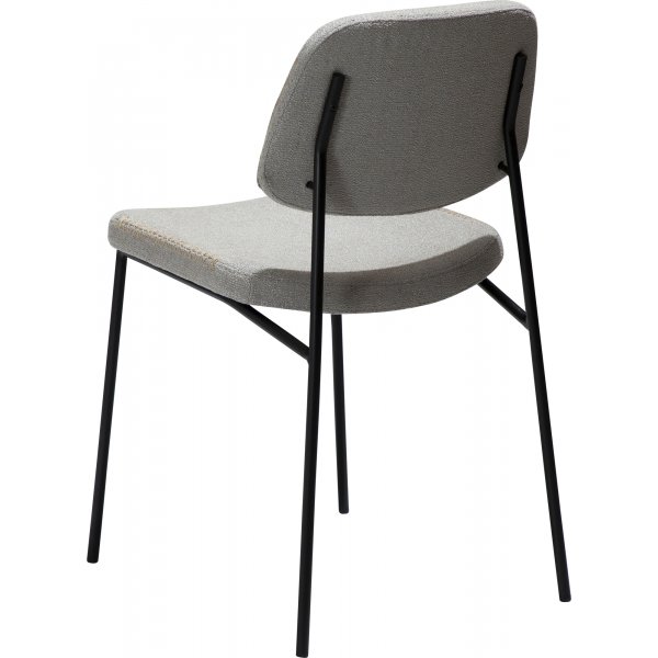 Menta matstol - Cashmere boucl�/svart