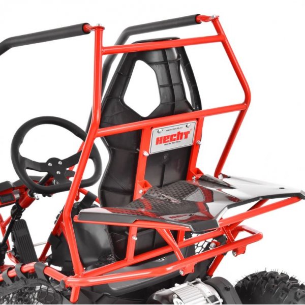 Crosskart / Mini-UTV för barn - 500W - röd + Låskätting Crosskart / Mini-UTV för barn - 500W - röd + Låskätting