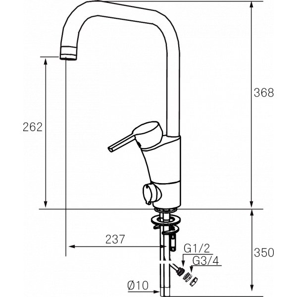Mora MMIX K7 Med diskmaskinsavst�ngning - Krom