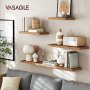 Sussex v�gghylla 40 x 20 cm - Brun
