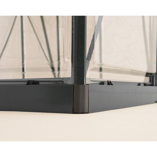 Canopia Harmony Växthus i Polykarbonat 3,4 m² - Mörkgrå/klarglas Canopia Harmony Växthus i Polykarbonat 3,4 m² - Mörkgrå/klarglas
