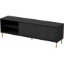 Bullet TV-b�nk - Svart/guld