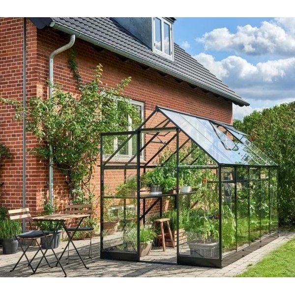 Gewchshaus Qube - 6,2 m + Gewchshaustisch