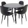 Paradis matbord 100 cm - Svart