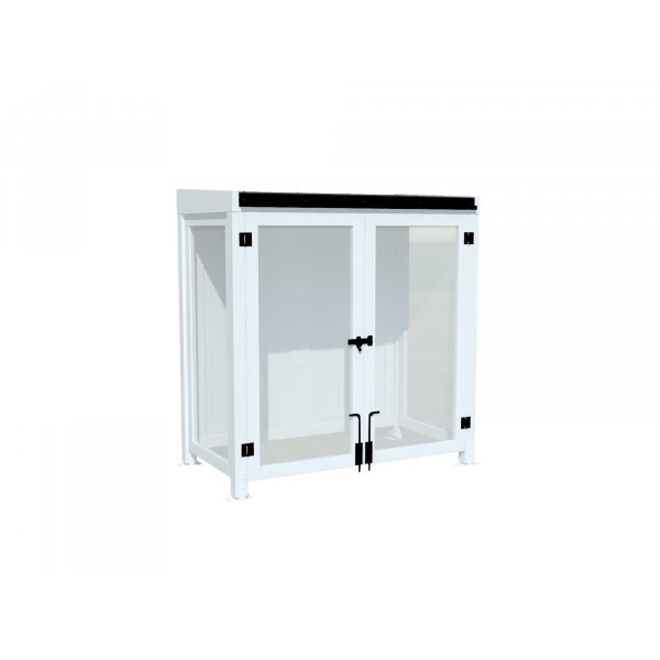 Modular Garden Vxthus 1.8m - Vitlackerad