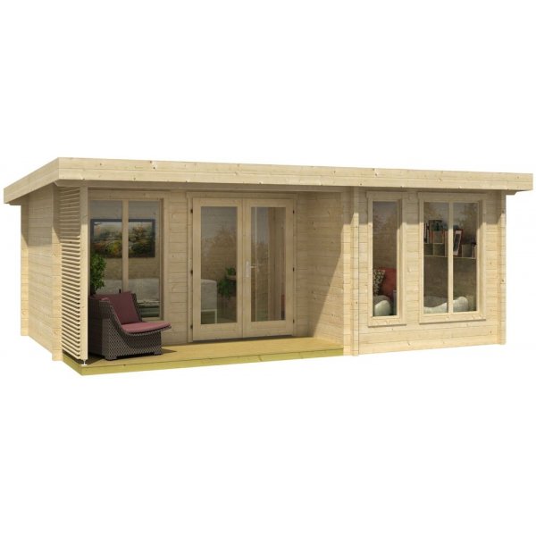 Attefallshus Ekaren H - 23,7 m² Attefallshus Ekaren H - 23,7 m²