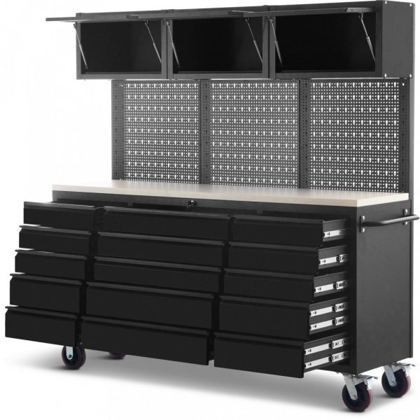 Komplett garageinredning på hjul Komplett garageinredning på hjul