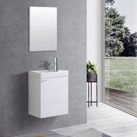 Badrumsmöbler MF-2101 - Tvättställ med spegel