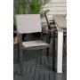 Ekens Matgrupp (224x100) - Svart/Gr/Vit - 6 Stolar