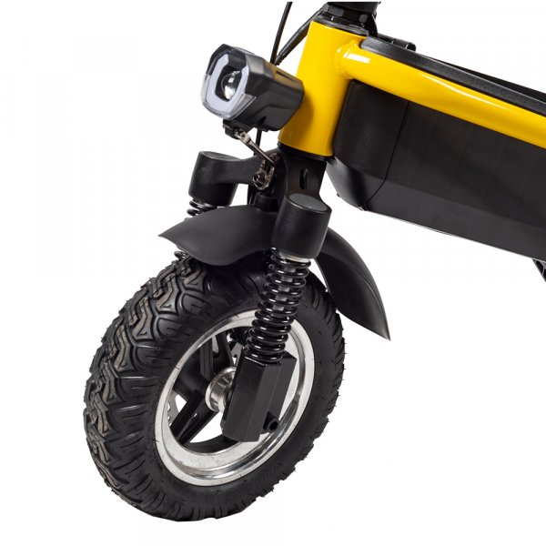 Elscooter HP-I54 - Gul/svart 500W Elscooter HP-I54 - Gul/svart 500W