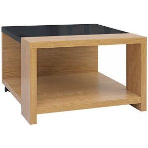 Manilla soffbord 70 x 70 cm - Ek/svart (H�gglans)
